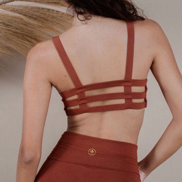 Indigo Luna LAYLA FLARES SPICE Yoga Set in Spice - Picture 8 of 9